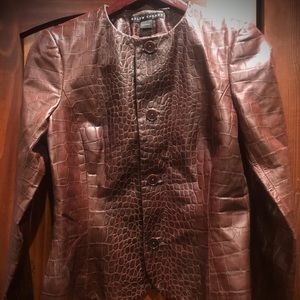 Ralph Lauren Black Label Croc Jacket 12